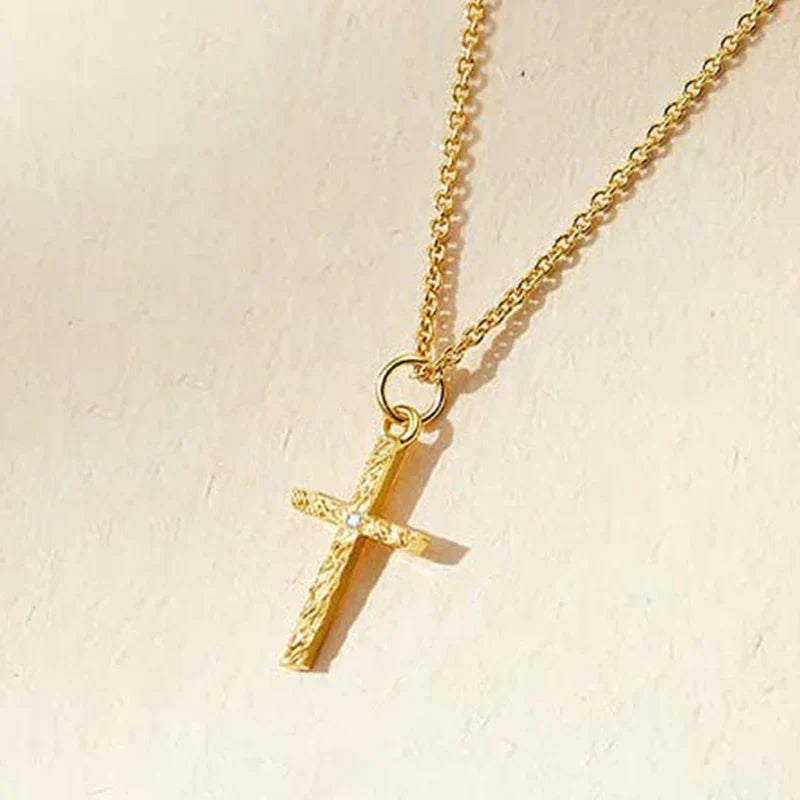 Cruz Inicial | Set de collares | Dorado