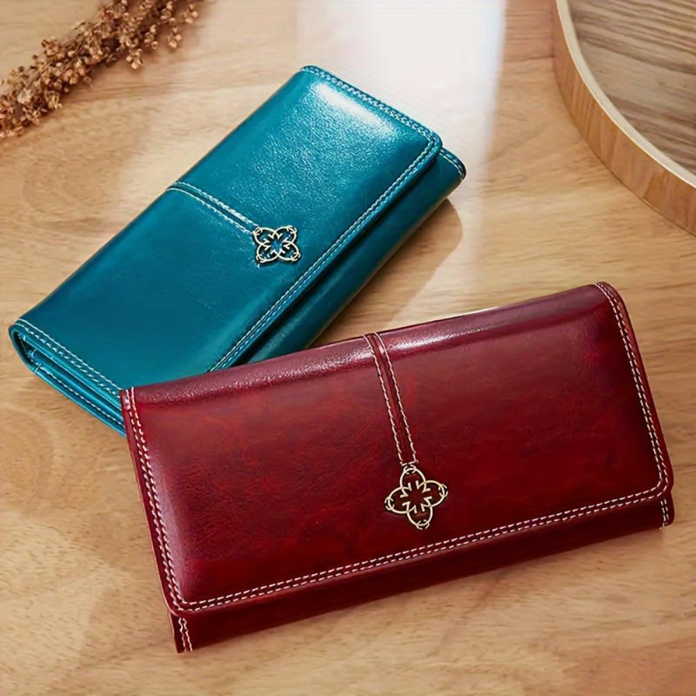 Nicole | Cartera de cuero larga