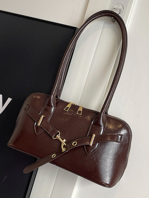 Bolso retro de concha de moda para llevar en el hombro y cruzado