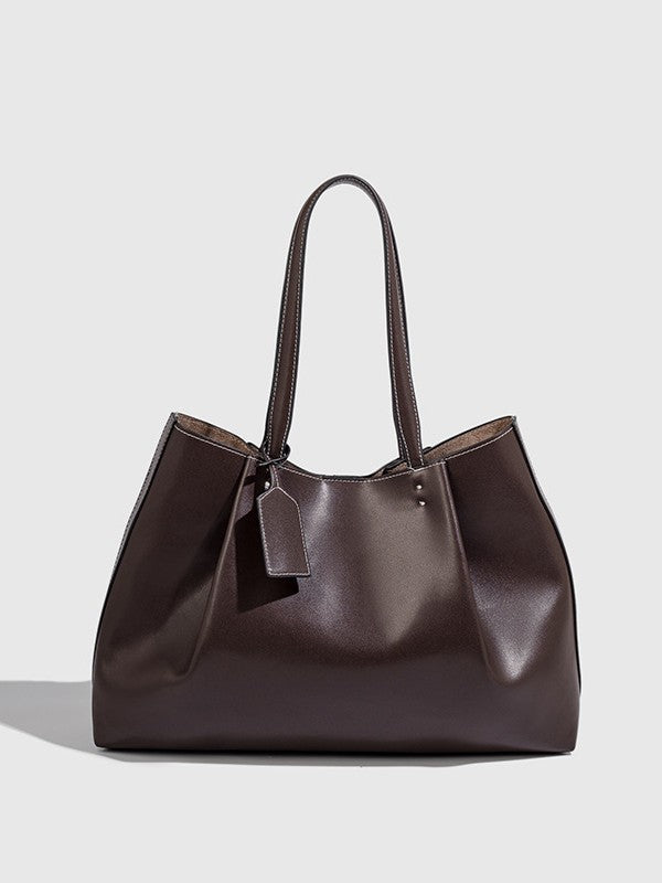 Bolso de moda para mujer, de gran capacidad, de alta calidad y textura, bolso de mano para uso diario