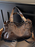 Bolso de hombro de nivel alto para uso casual retro en estilo de nicho