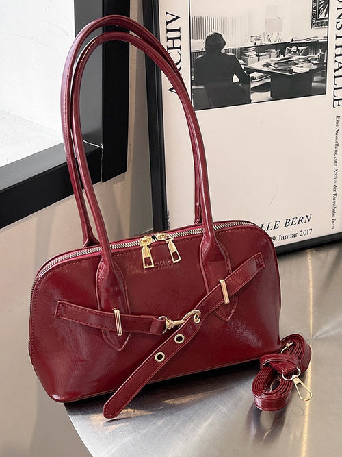 Bolso retro de concha de moda para llevar en el hombro y cruzado