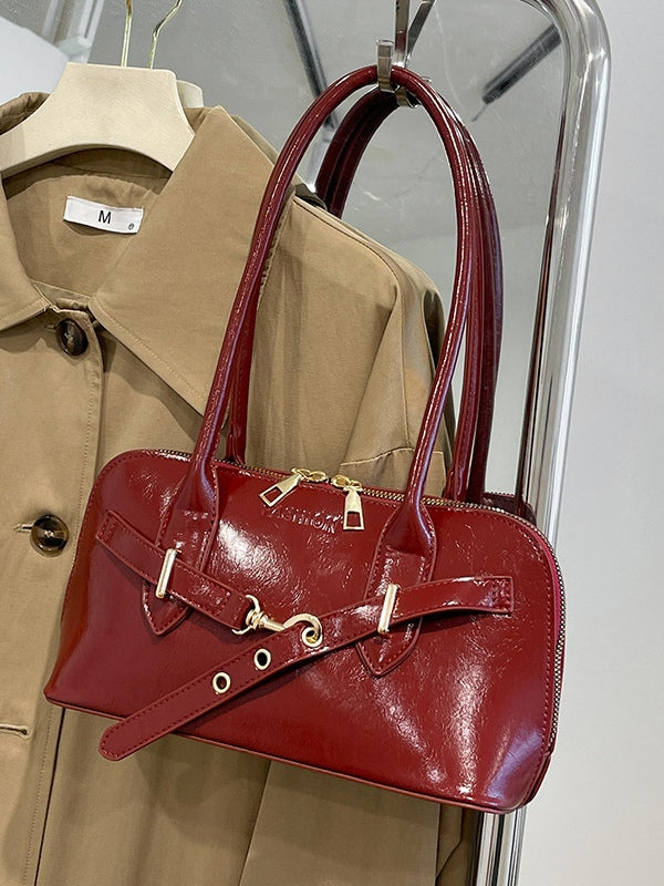 Bolso retro de concha de moda para llevar en el hombro y cruzado