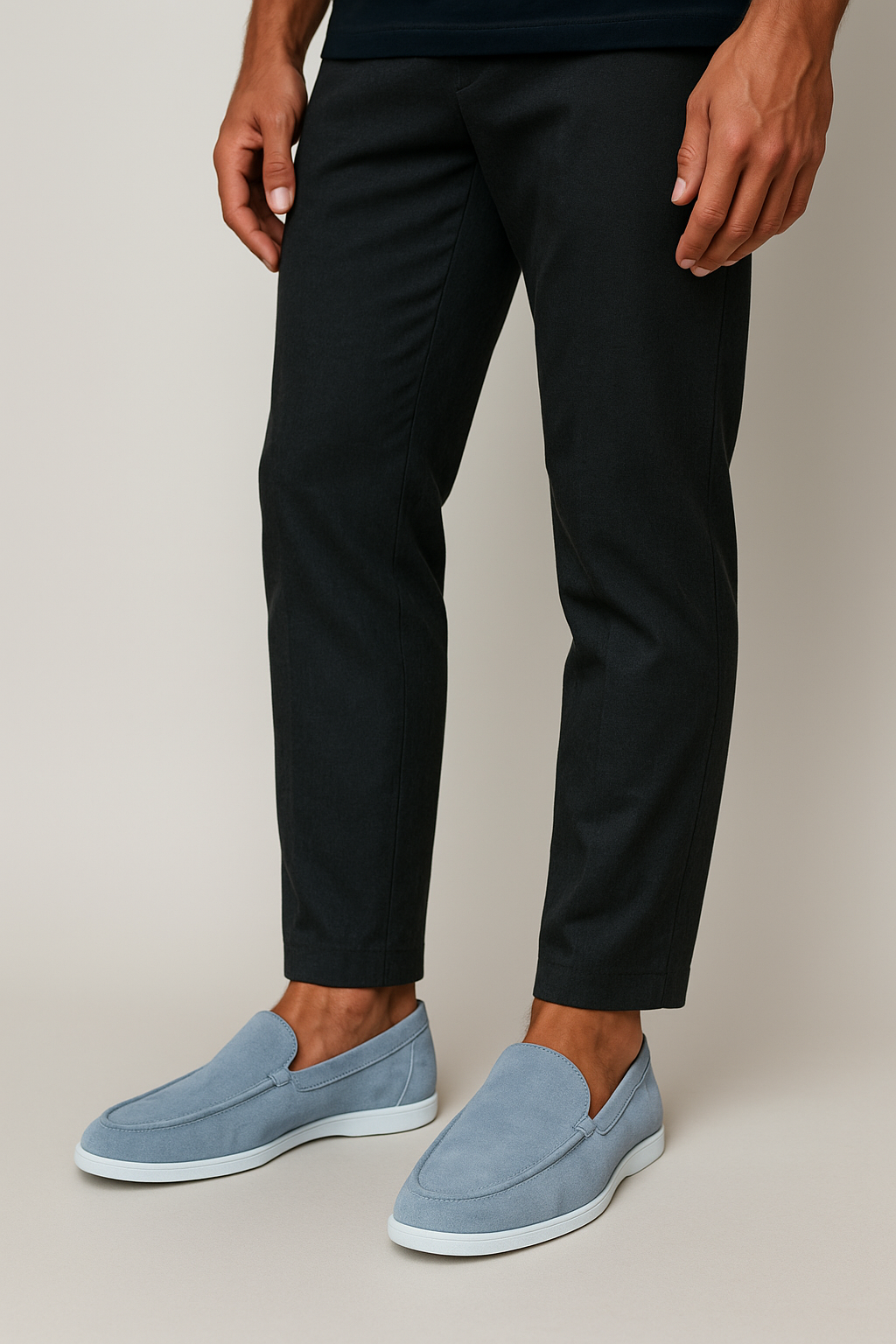 Mocasines de gamuza elegantes
