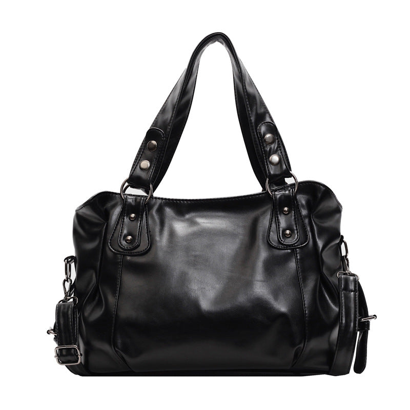 Bolso de hombro de nivel alto para uso casual retro en estilo de nicho