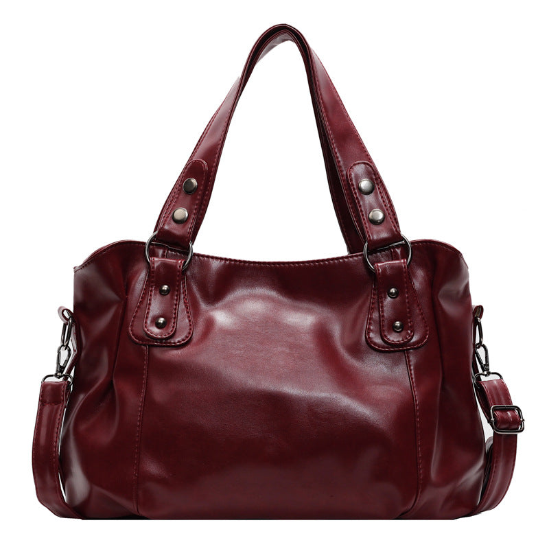 Bolso de hombro de nivel alto para uso casual retro en estilo de nicho