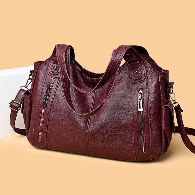 Bolso tote de moda con tachuelas, de alta gama y gran capacidad