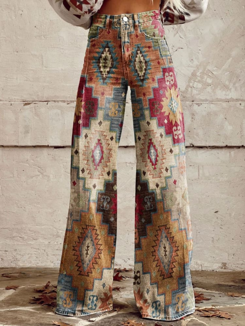 Léa - Pantalones retro elegantes
