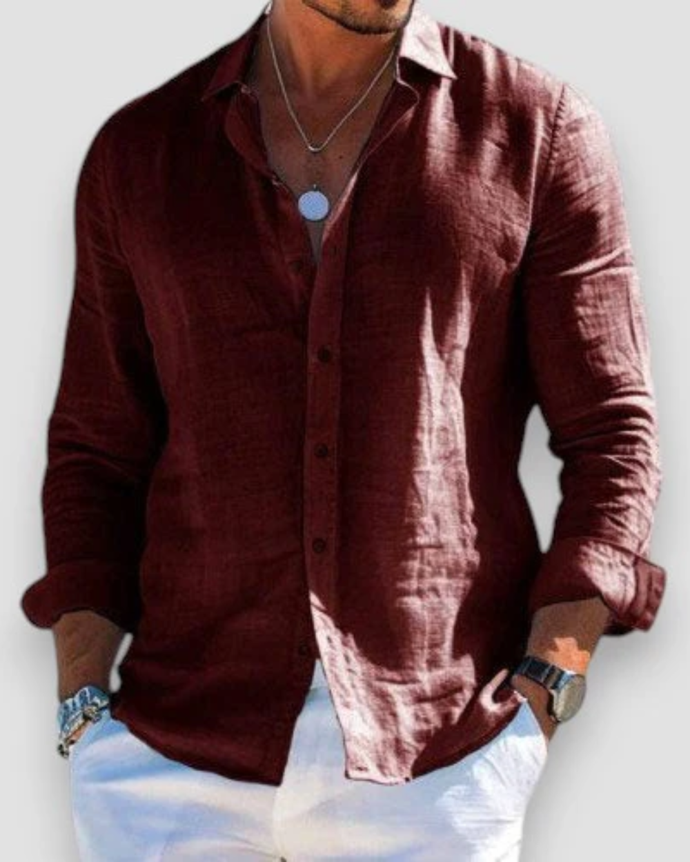 Camisa casual para hombre