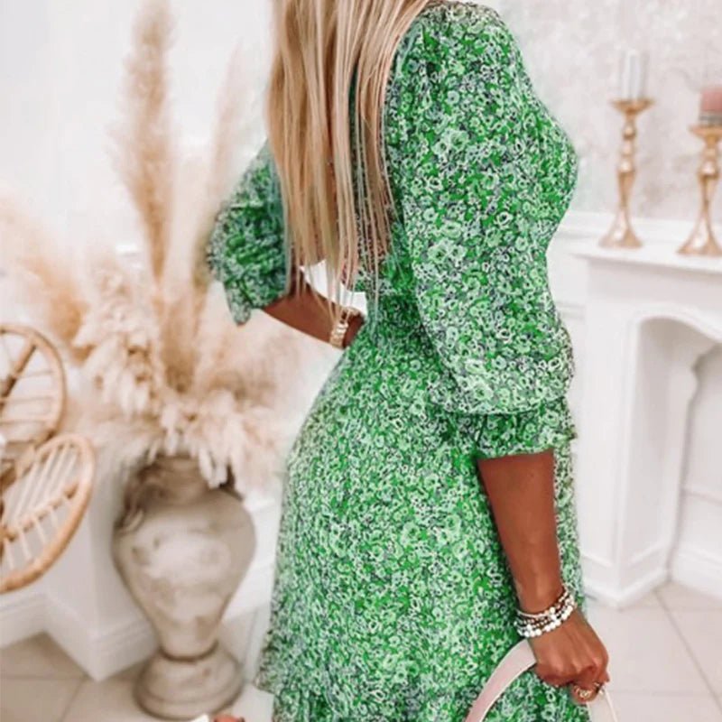 Keely | Vestido floral elegante