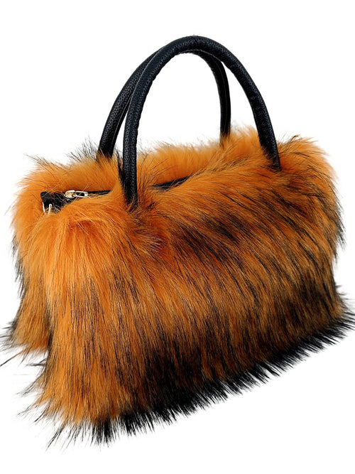 Bolso de cadena bandolera de moda con bolso de peluche