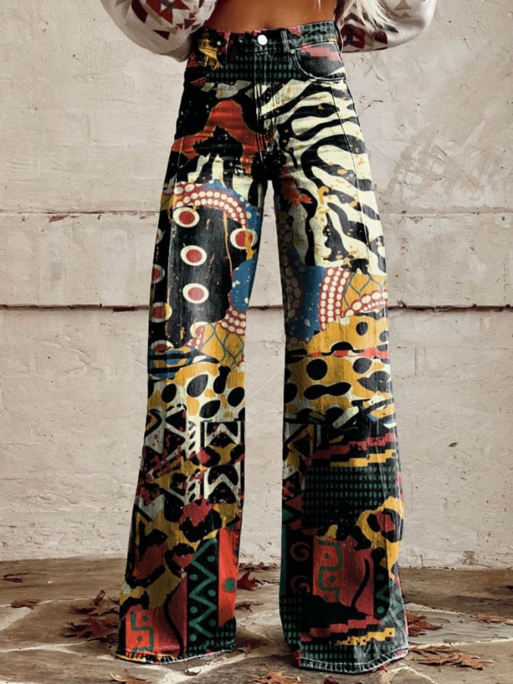 Élodie - Pantalones anchos elegantes