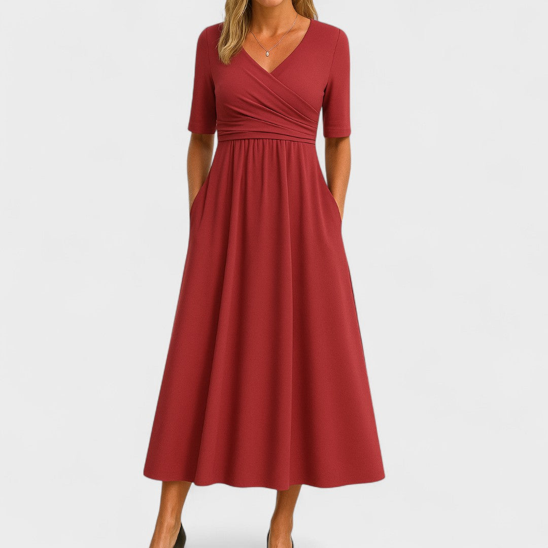 Ida | Vestido midi elegante
