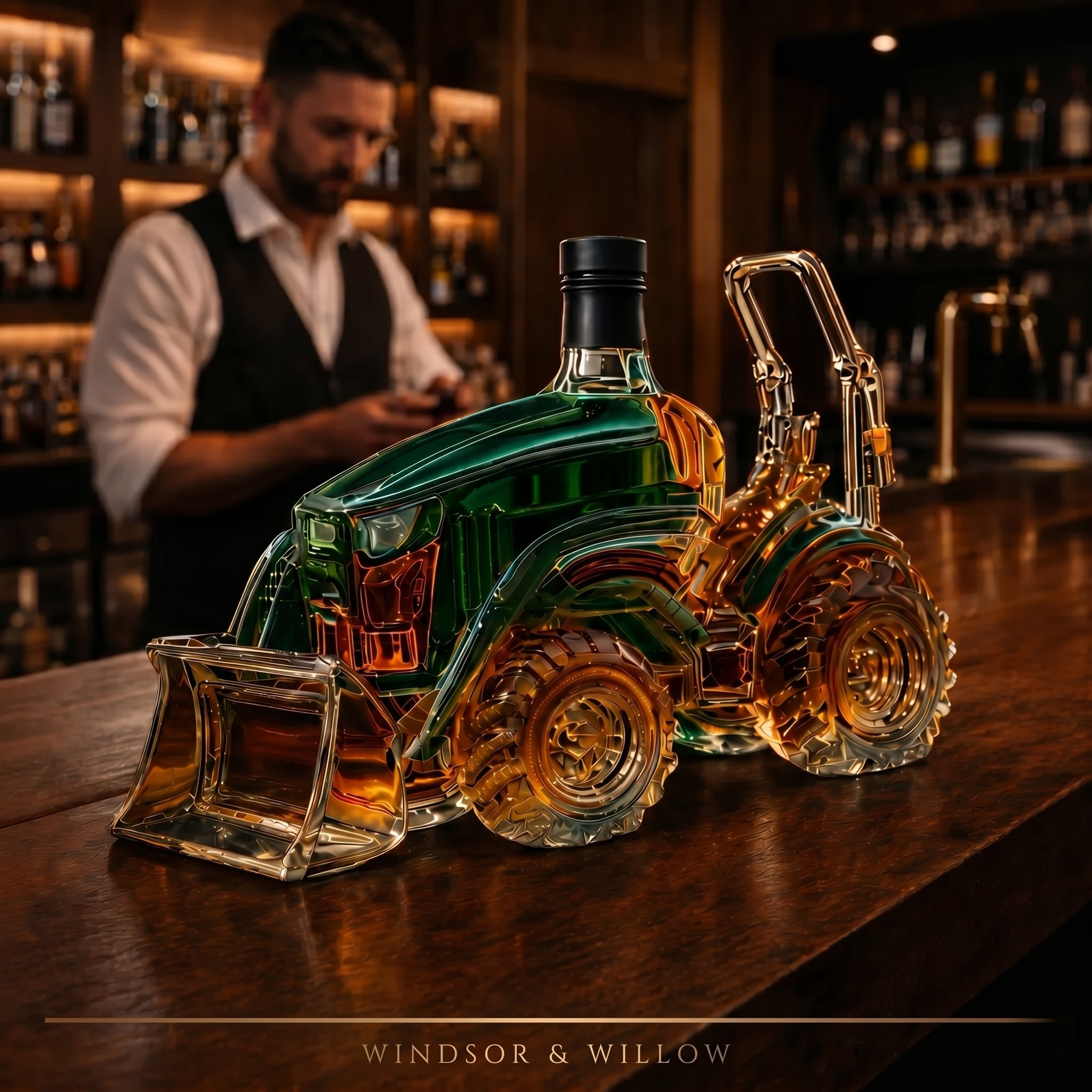 Edición Tractor - Garrafa de Whisky