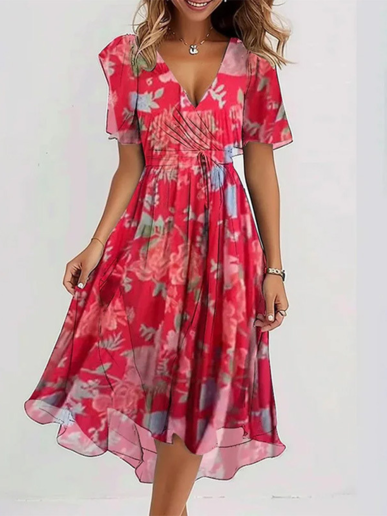 Matilda | Vestido de verano con cobertura del abdomen