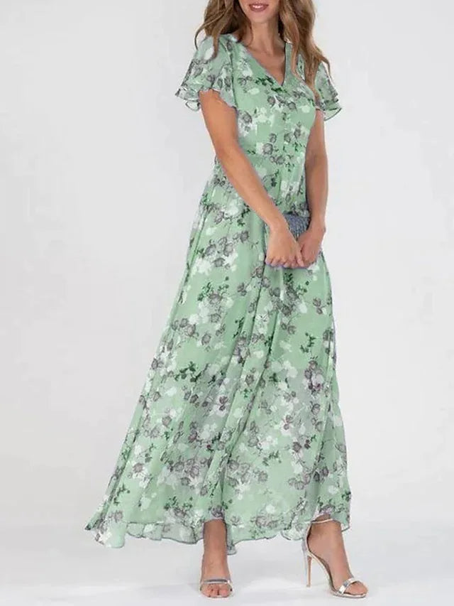 Vestido glamoroso que cubre el vientre