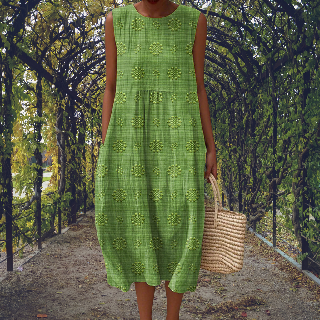 Kira | Elegante sleeveless dress with pockets