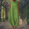 Kira | Elegante sleeveless dress with pockets