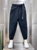 Laurent™ | Pantalones Capri con cinturón