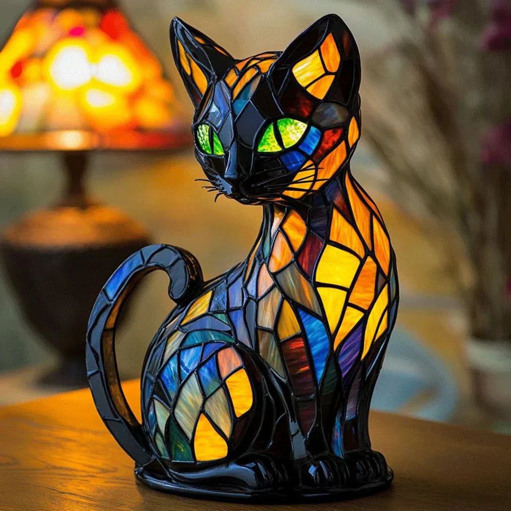 WHISKAGLOW | Lámpara Gato Místico