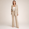 Vanessa™ | Conjunto de traje elegante con pantalones acampanados