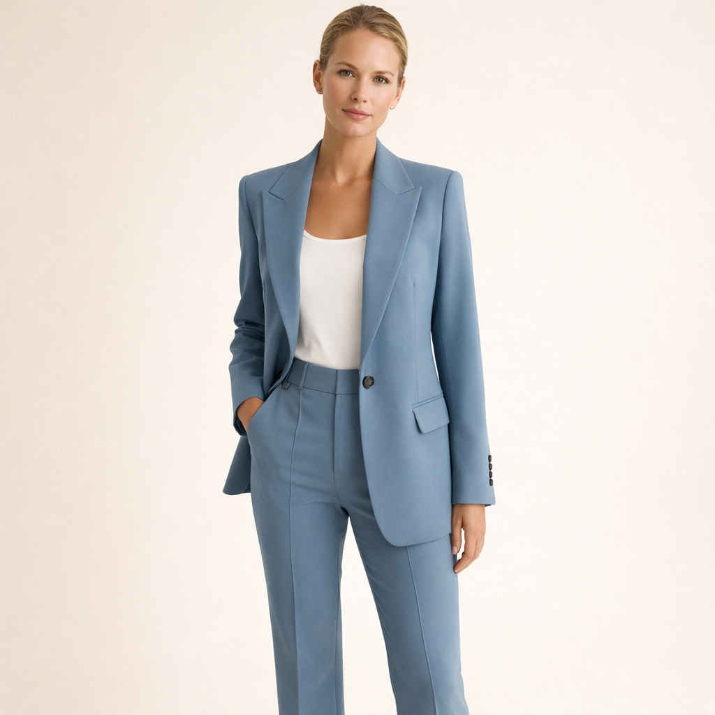 Vanessa™ | Conjunto de traje elegante con pantalones acampanados