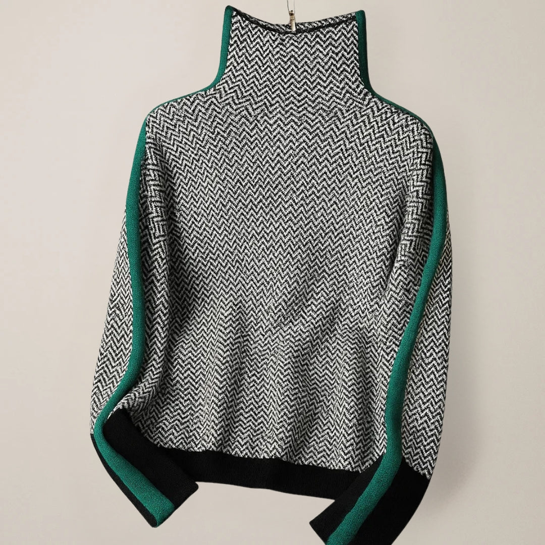 Elin | Suéter de cuello alto