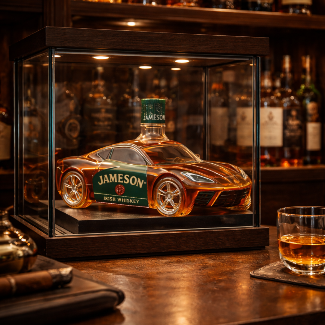 Supercar - Garrafa de Whisky