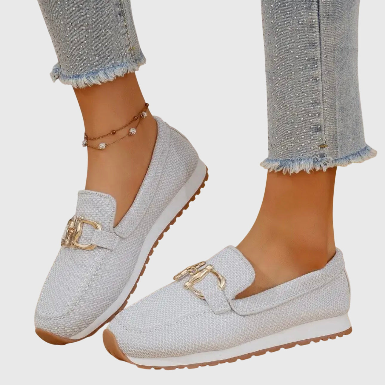 Chiara | Zapatilla mocasín ortopédica
