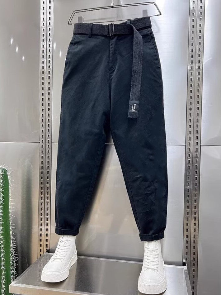 Laurent™ | Pantalones Capri con cinturón