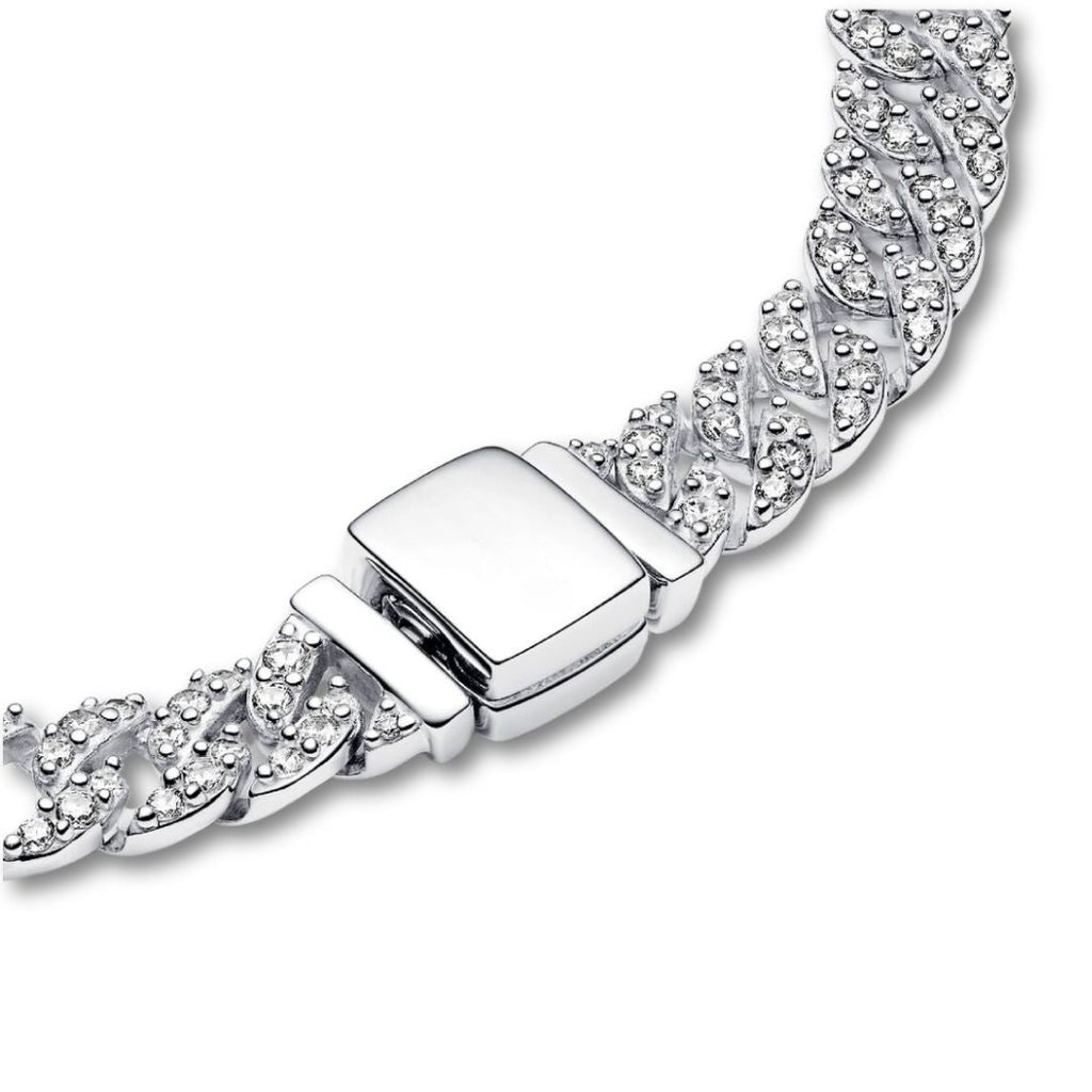 Pave Cuban | Pulsera | Dorado