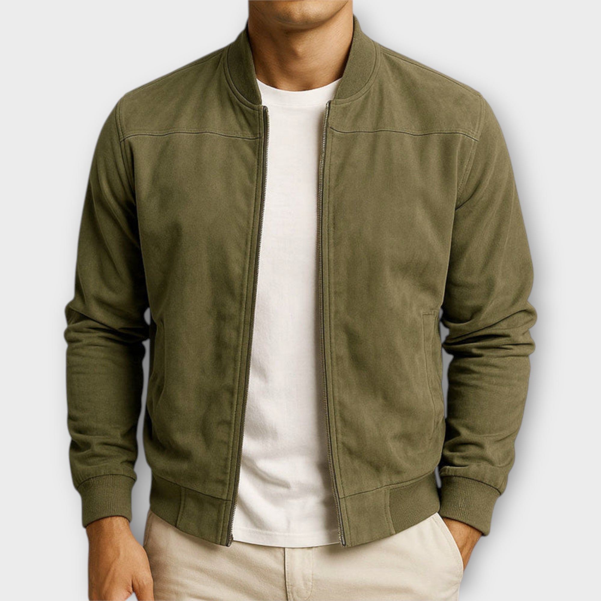 Rico™ | Chaqueta de Ante para Hombre