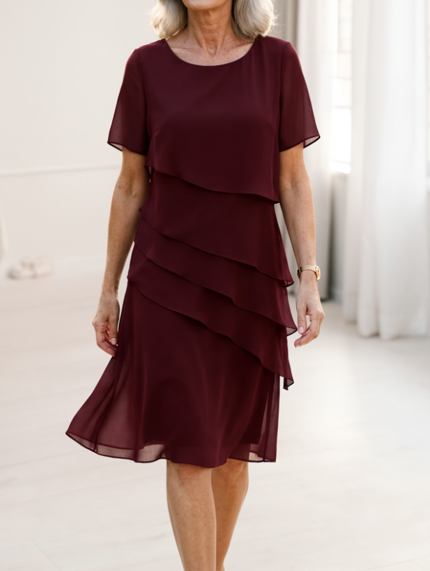 Juliette – Vestido de elegancia fluida con volantes