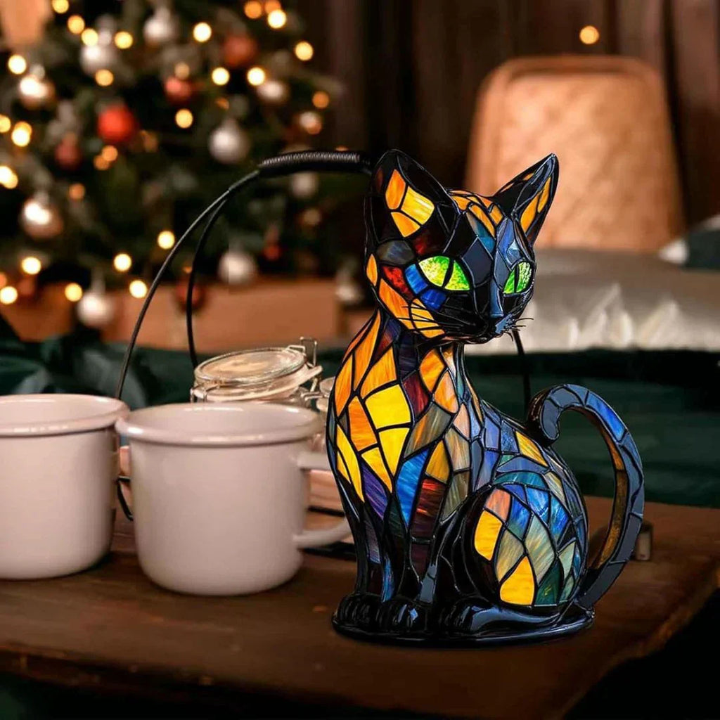 WHISKAGLOW | Lámpara Gato Místico