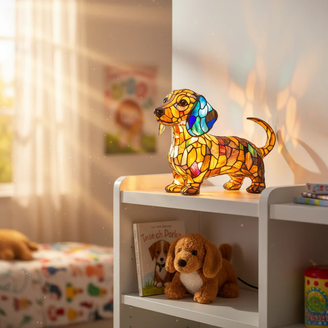 PIP | Lámpara Artesanal Perro Salchicha