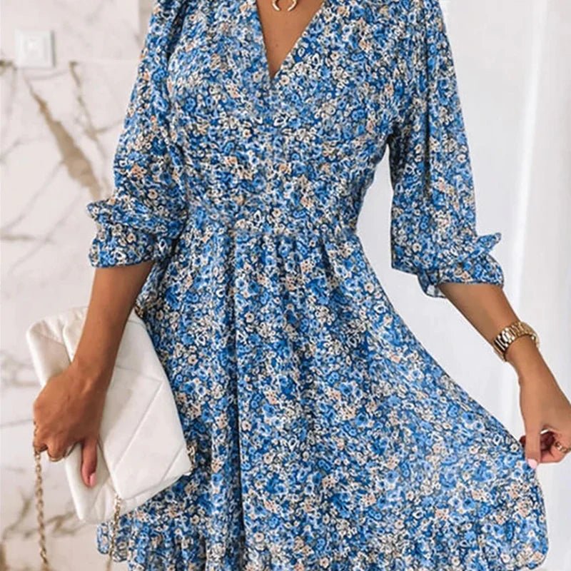 Keely | Vestido floral elegante