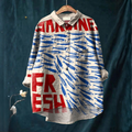 Daniela – Camisa de lino con estampado