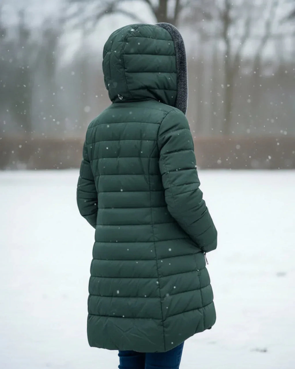 Olivia - Chaqueta de Invierno Acolchada