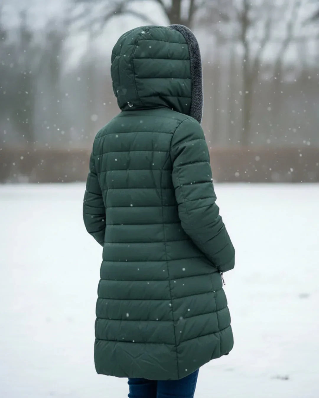 Olivia - Chaqueta de Invierno Acolchada