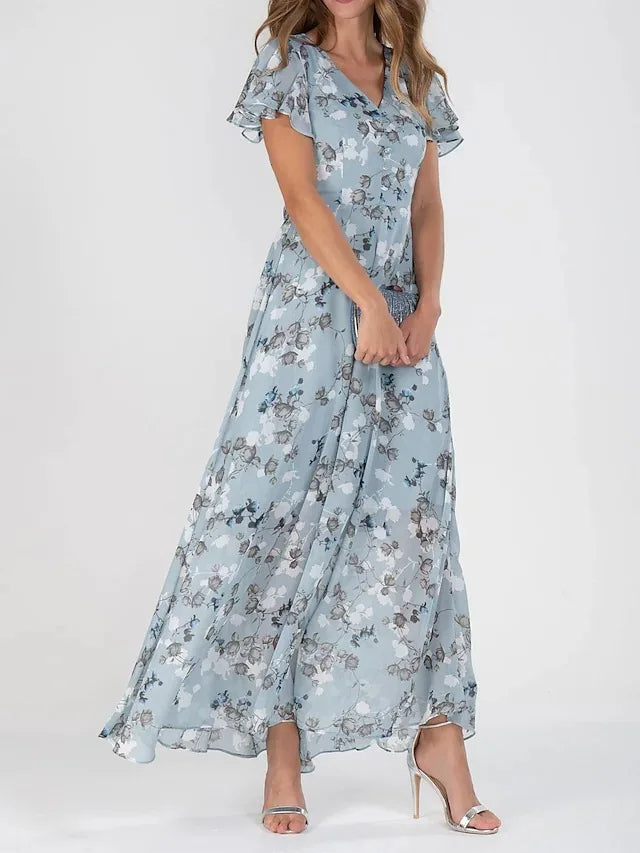 Vestido glamoroso que cubre el vientre
