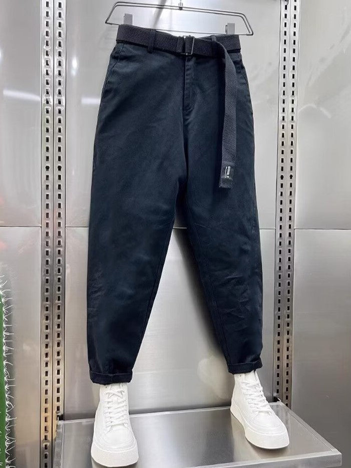 Laurent™ | Pantalones Capri con cinturón