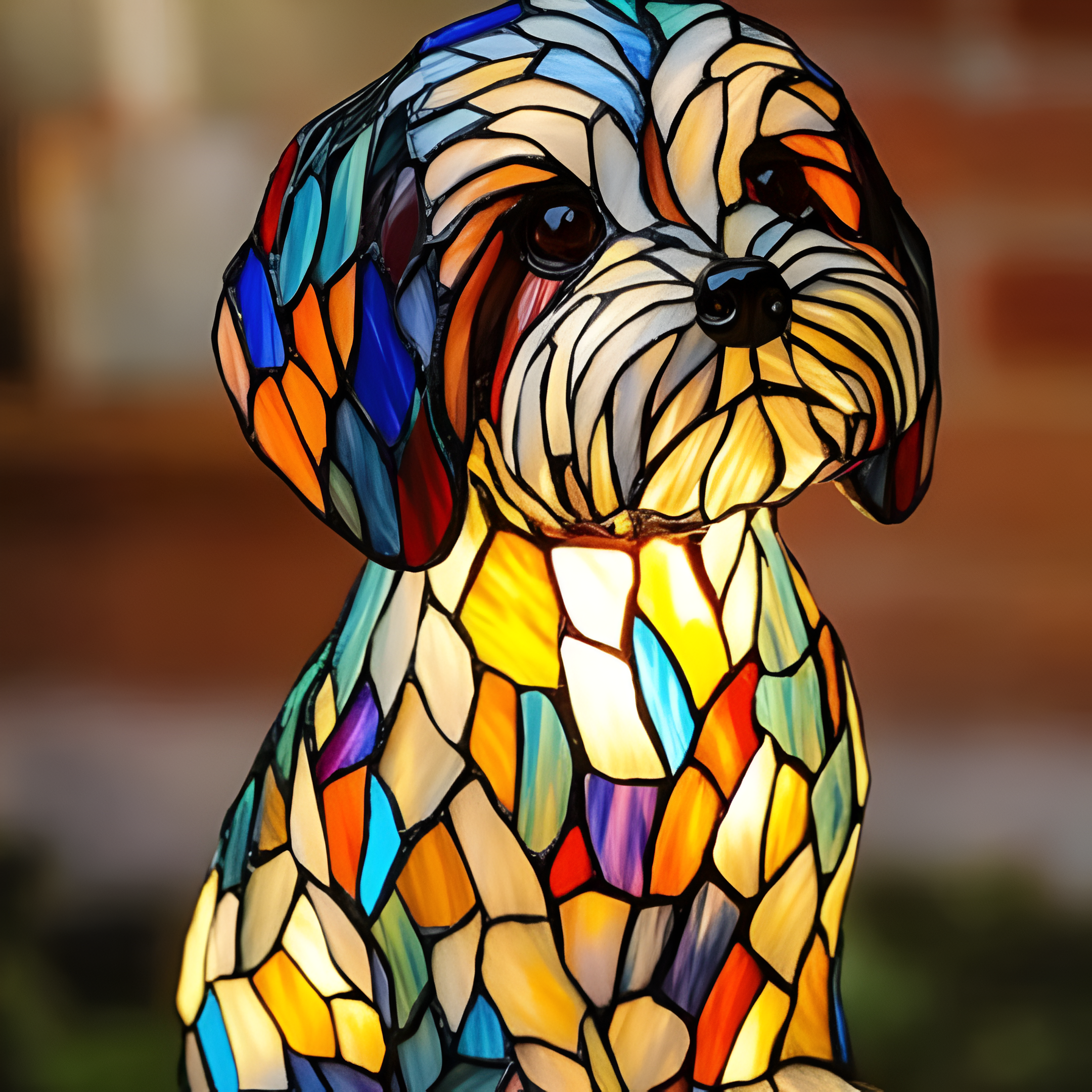 SAM | Lámpara Artesanal Perro Mágico