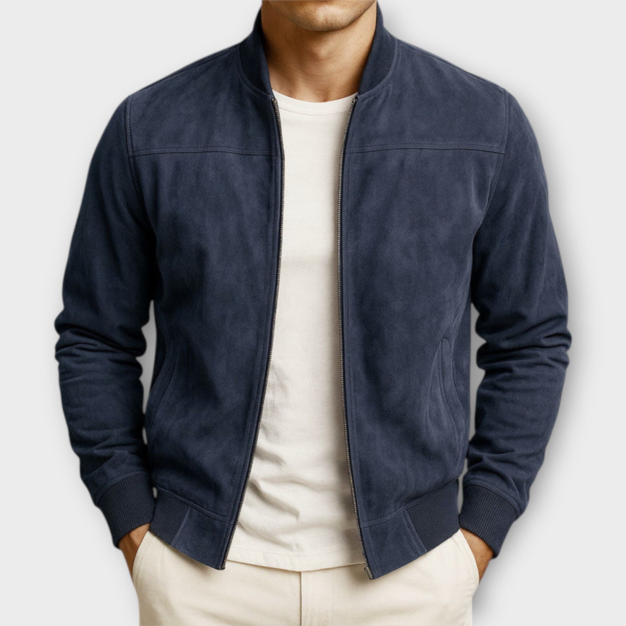 Rico™ | Chaqueta de Ante para Hombre