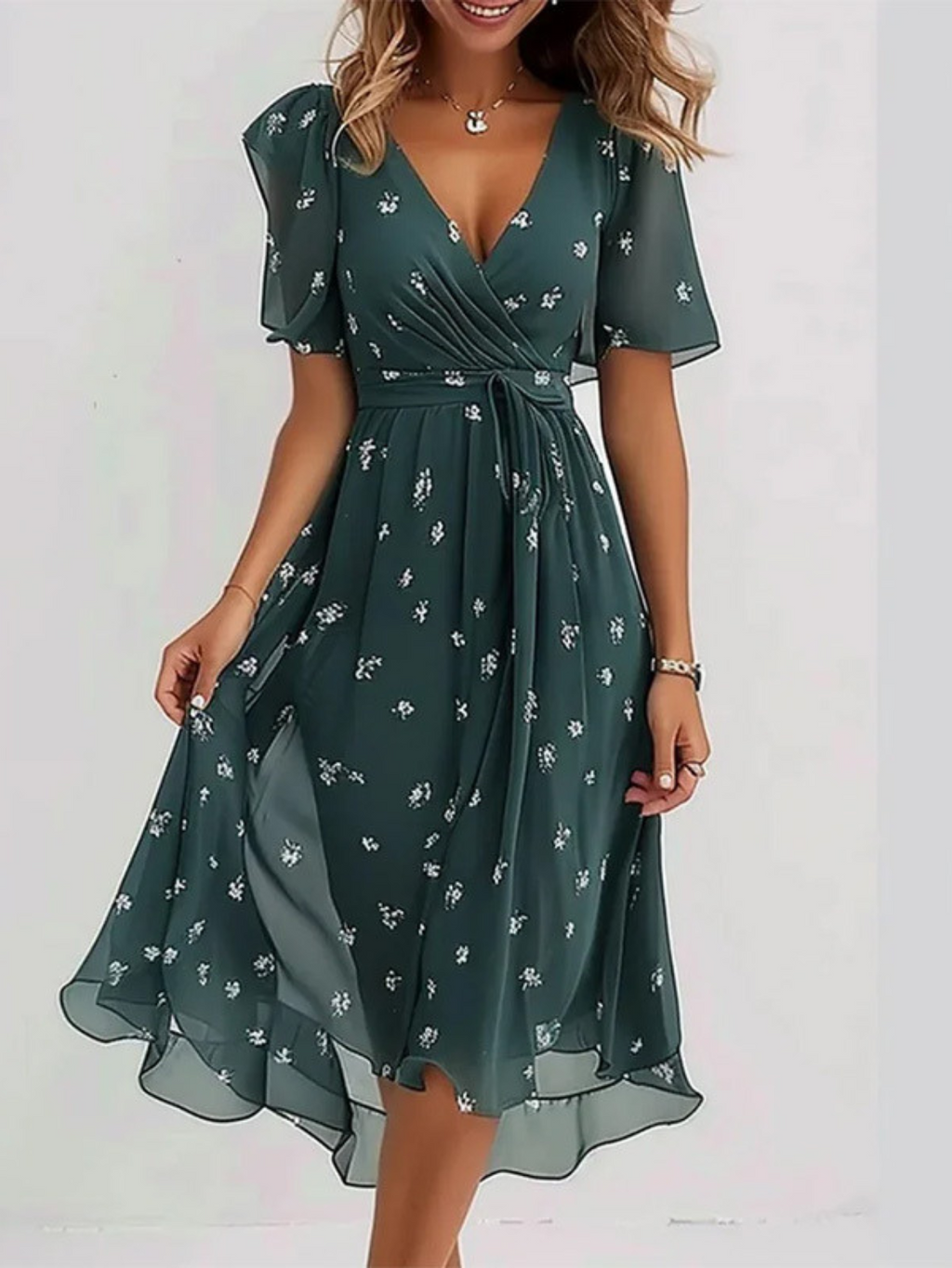 Matilda | Vestido de verano con cobertura del abdomen