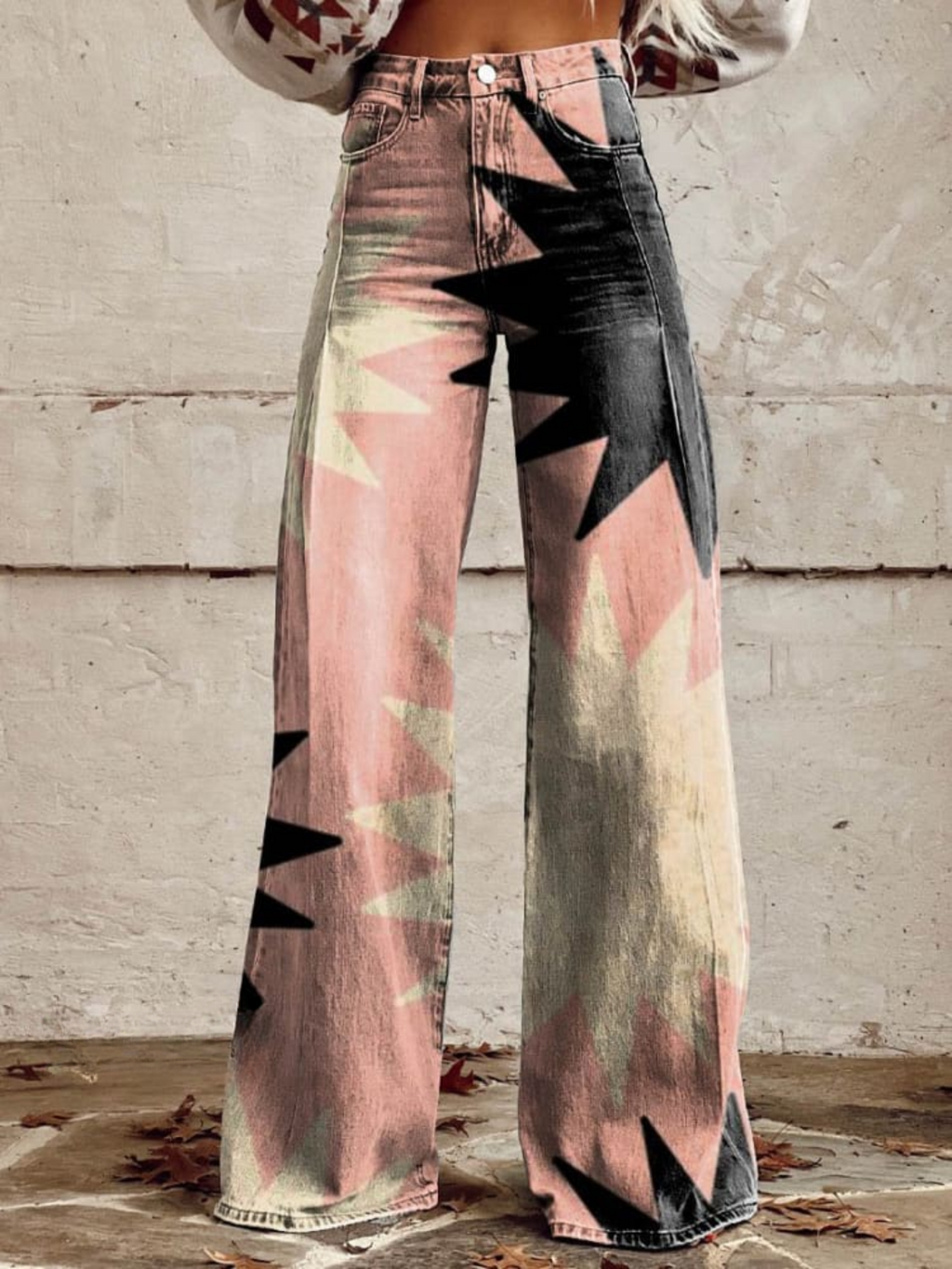 Élodie - Elegantes pantalones bohemios