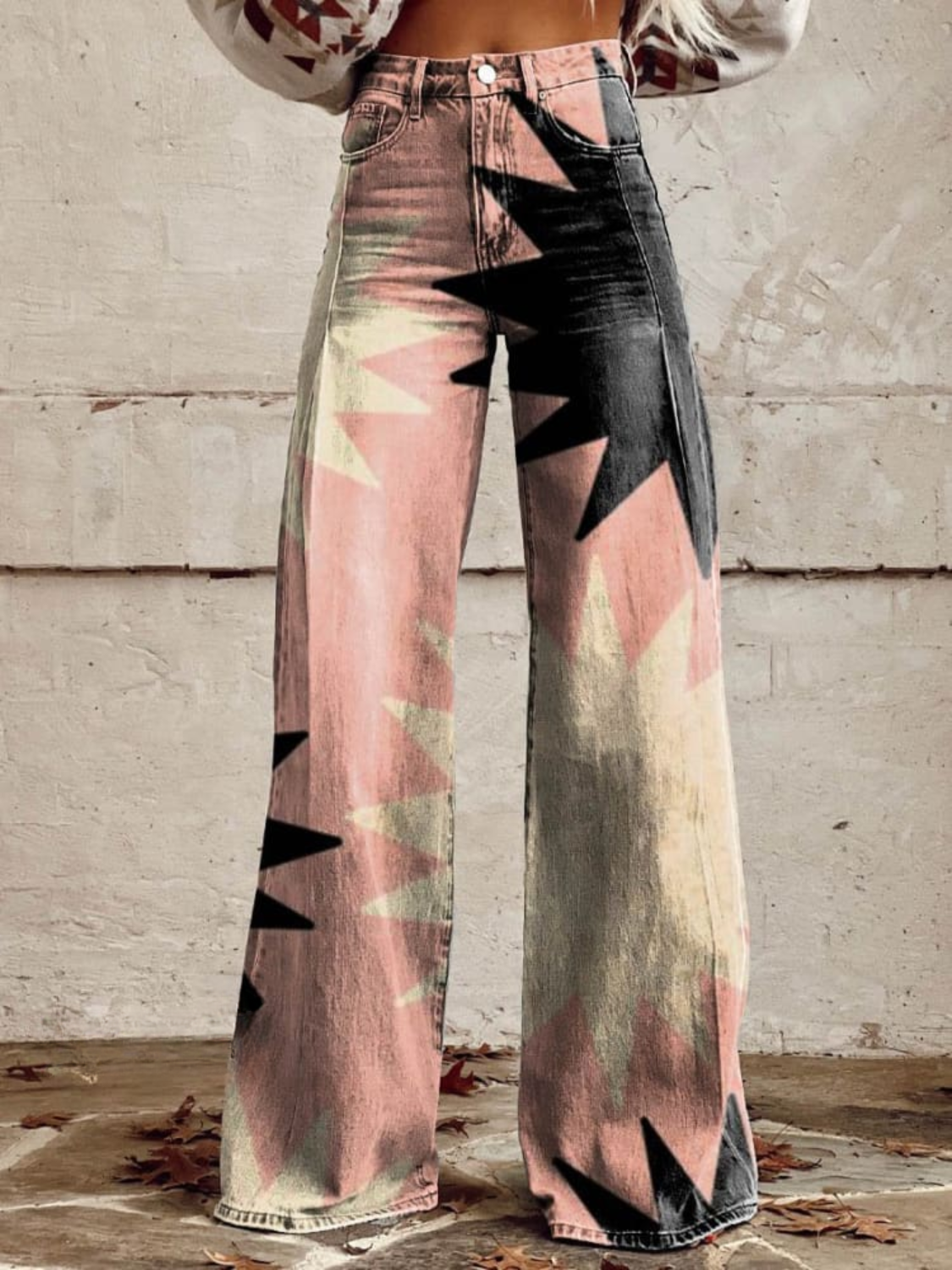 Élodie - Elegantes pantalones bohemios