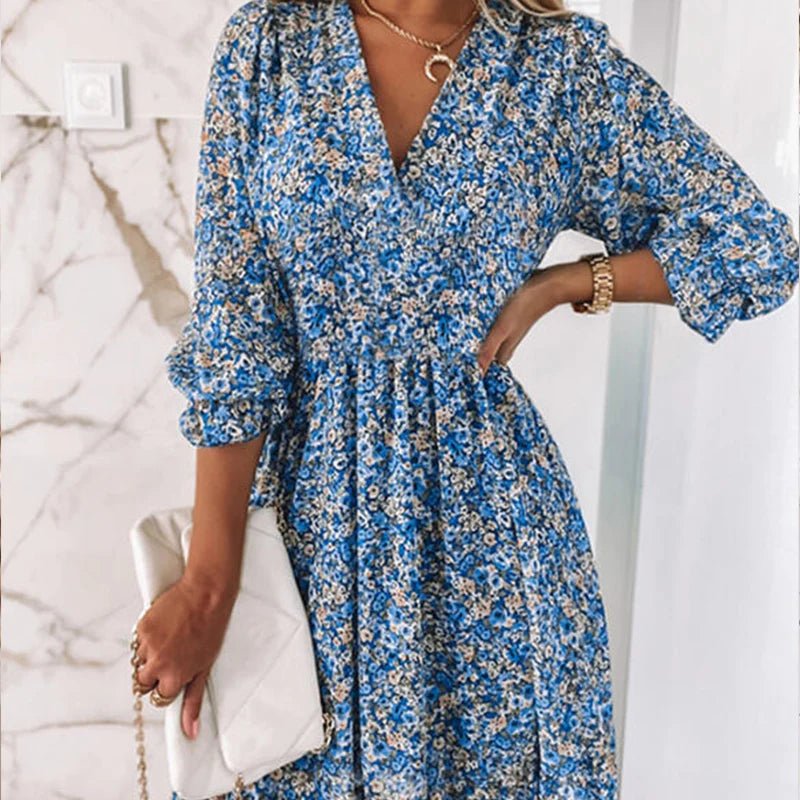 Keely | Vestido floral elegante