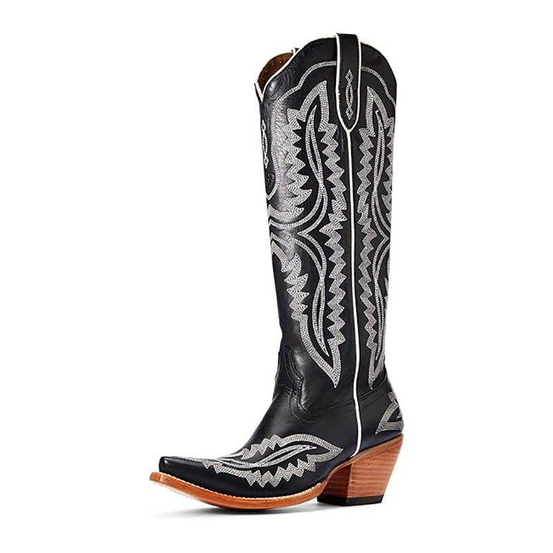 Conjuntos de vaquero Carter Ropa Botas Western de Puntera Puntiaguda Bordadas Vintage