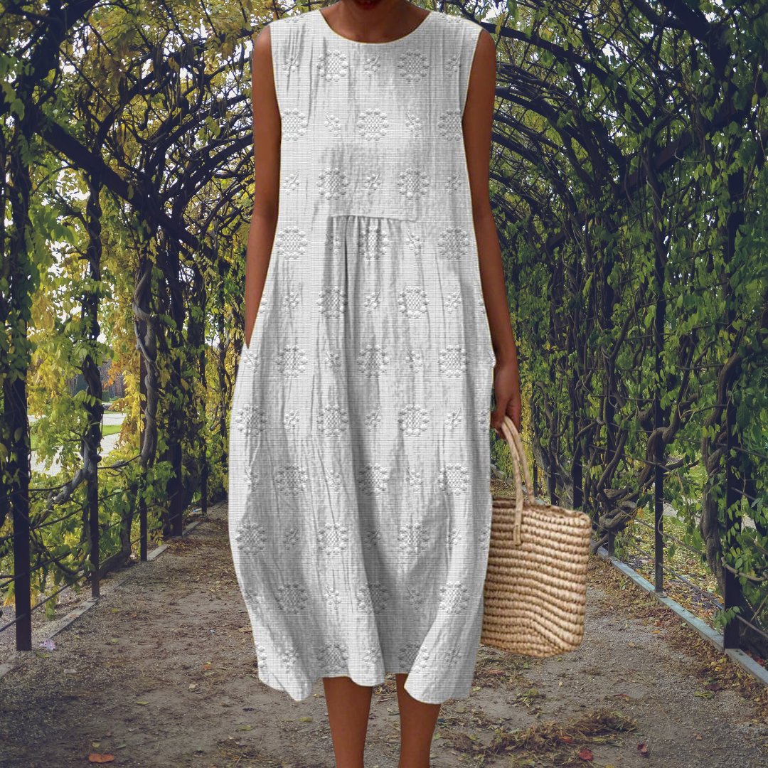 Kira | Elegante sleeveless dress with pockets