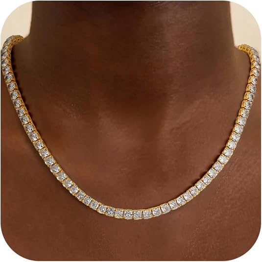 Tennis | Collar | Dorado
